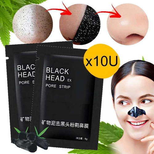 Mascarilla Pilaten Elimina Puntos Negros X10 Unidades