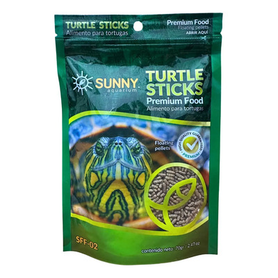 Sunny Alimento Turtle Sticks Premium Food 70g Tortuga