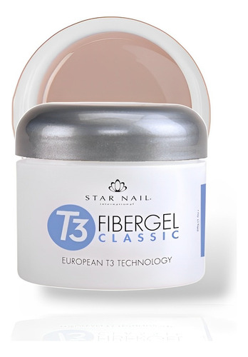 Gel T3 Fibergel Star Nail Opaque Nude 28 G 
