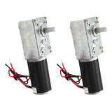 2 Pcs Dc 12v Motor Reductor Par Motor Reductor De Tornillo