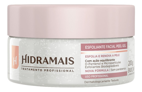 Esfoliante Facial Peel Gel Vegano Hidramais 200g