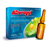 Aderogyl Vitamina A D Y C Caja 5 Ampolletas Orales De 3 Ml 