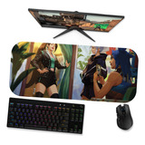 Mousepad Gamer Grande 70x30 - Valorant - Girl Style 1