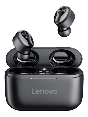 Auriculares Inalámbricos Bluetooth Lenovo Ht18 Tactil Negro