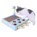 Rascador Interactivo Para Gatos Con Palanca De Juego