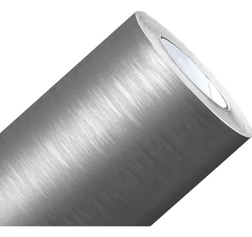 Adesivo Aço Escovado Fogão Geladeira 3m X 0,60cm + Espatula