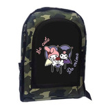 Mochila Camuflada Kawaii Kawai Kaway A80