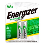 2 Pilas Baterías Recargables Energizer Aaa2 700 Mah