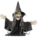 Animatronic Halloween Bruja Antigua Terror Decoración