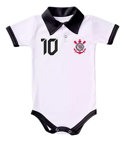 Body Bori Bebê Infantil Camisa Polo Torcida Baby Original