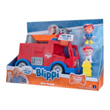 Blippi Camión De Bomberos Incluye Dos Figura Exclusiva 