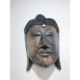 Mascara Cabeça Buda Decorativa Parede