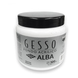 Gesso Fondo Acrilico Profesional Alba 500 Ml