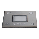 Luminario Led De Piso Empotrar 1.2w Acero Inox 2700k Magg