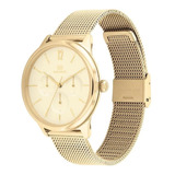 Reloj Tommy Hilfiger Mujer Layla Multifuncion Dorado 1782458