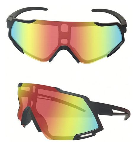 Lentes Ciclismo Mtb +3 Micas Uv400