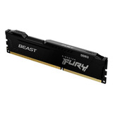 Memoria Ram Kingston 8gb 1600mhz Fury Black Kf316c10bb/8