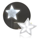 Estrella Luz Led Grande Ventana Puerta Navidad Blanco 2291b