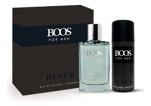 Boos Black Pack Edt Hombre 100ml+desodorante