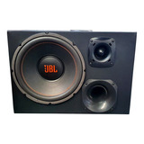 Caixa Trio Montada Sub 12 Jbl Multisystem St200 D200