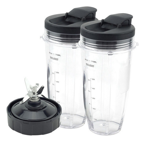 20 For Ninja, 2 Vasos De 24 Oz Con Tapa Para Llevar, Hoja