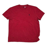 Playera Ralph Lauren Grande L Classic Fit Rojo