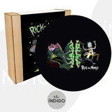 Pad Mouse Rick And Morty +empaque Personalizado Artesanal