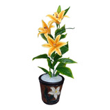 Planta Artificial Con Maceta Decorativa Oficina Hogar 90 Cm