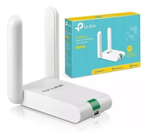 Adaptador Wireless 2 Antenas Tp-link Tl-wn 822n 300mbps