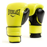 Guantes De Boxeo Everlast Powerlock2 Pro De Cuero Con Cierre