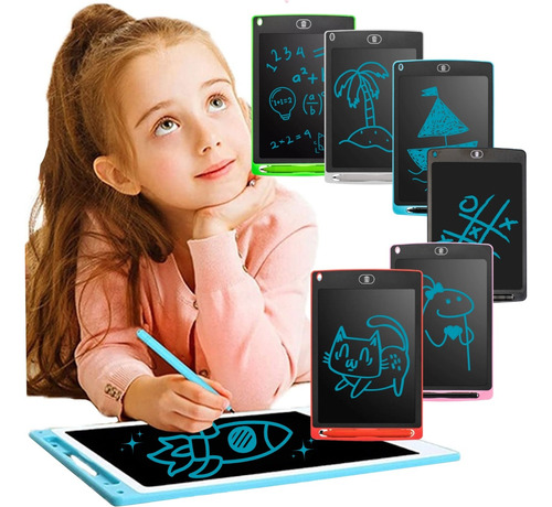 Lousa Magica Infantil Tablet Digital Lcd Magnética Tela 12 