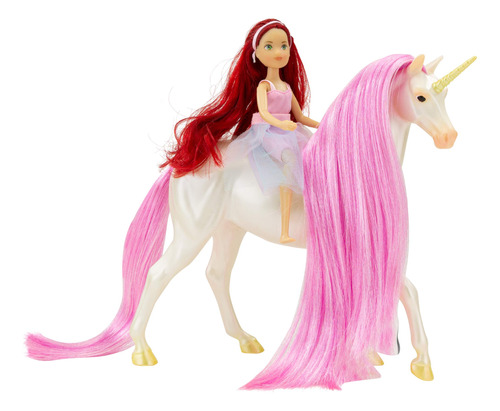 Breyer Juego De Unicornio Y Jinete De La Serie Horses Freedo