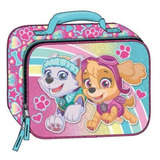 Paw Patrol Lonchera Skye Y Everest Color Rosa