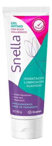 Snella Vag Gel Humectante Y Lubricante Intimo 60g Original