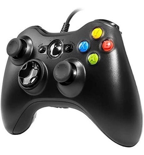 Controle Joystick Com Fio Para Xbox 360 Pc Computador