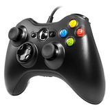 Controle Joystick Com Fio Para Xbox 360 Pc Computador