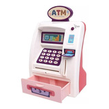 Mini Cajero Automatico Banco Juguete Alcancia Ahorro Dinero