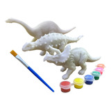 Dinosaurio Para Pintar Juguete Didáctico Ql- 6600