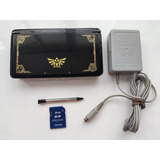 Consola Nintendo 3ds Negro Edicion Zelda + Cargador + Juegos