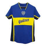 Camiseta De Boca Juniors Retro 2001 Riquelme