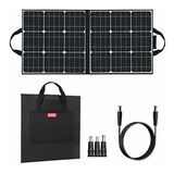 Kit Panel Solar Portatil De 50 W 18 V Cargador Solar Plegabl