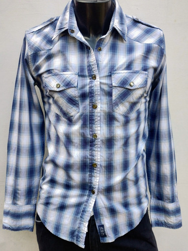 Camisa Kevingston Talle L De Mujer A Cuadros 