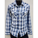 Camisa Kevingston Talle L De Mujer A Cuadros 
