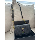 Bolsa Negra Crossbody Dama Negra Con Caja Hot Sale