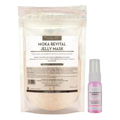 Mascarilla Hidroplastica Moka Revital Jelly Mask 100grs Tipo de piel Seca | Meses sin interés
