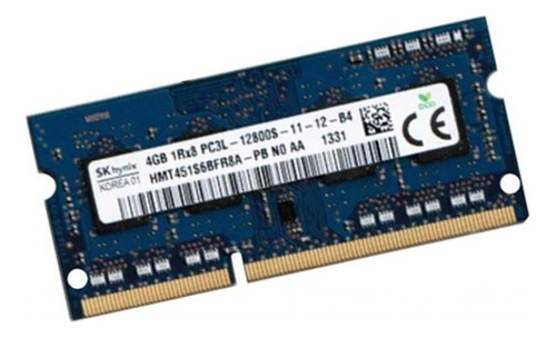 Memoria Ram Color Azul Hynix 12800 4gb Ddr3