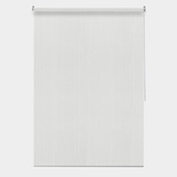 Cortina Moderna Blackout Blanco Textu Ancho 200cm Alto 180cm Color Blanco Texturizado