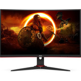 Monitor Gamer Legend 27'' C27g2ze Led Full Hd Aoc Bivolt Cor Preto-vermelho 110v/220v