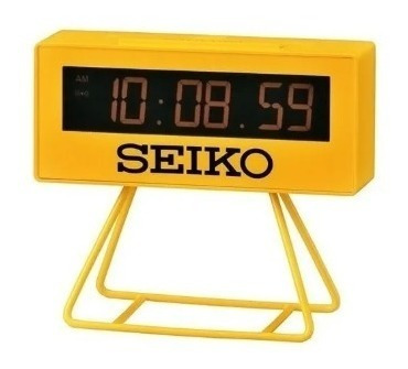 Timer Despertador Crono Seiko Amarillo Qhl062y Watchcenter