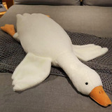 Chonky - Almohada Gigante De Peluche De Ganso Blanco De 35 P